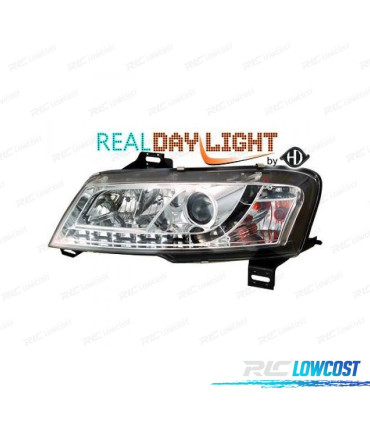 FAROS PARA FIAT STILO 01-08 FONDO CROMO