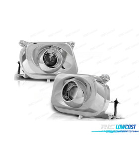 FAROS ANTINIEBLA PARA MERCEDES W210 95-99 CROMADOS