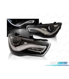 FAROS AUDI A1 10-14 TRU DRL NEGROS