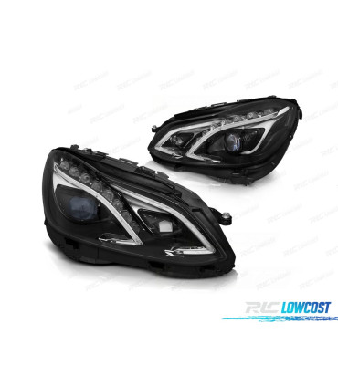 FAROS PARA MERCEDES W212 13-16 TRU DRL NEGROS