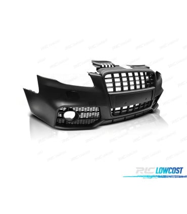 PARAGOLPES DELANTERO AUDI A4 B7 04-08 LOOK S LINE NEGRO SRA