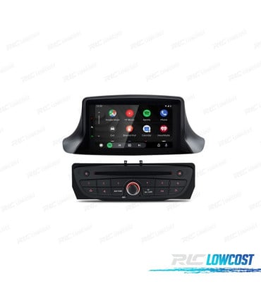 RADIO GPS ANDROID 10 RENAULT MEGANE III FLUENCE CARPLAY