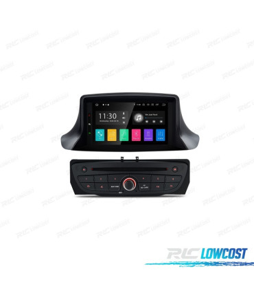 RADIO GPS ANDROID 10 RENAULT MEGANE III FLUENCE CARPLAY