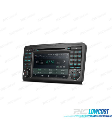 RADIO GPS ANDROID 12 PARA MERCEDES ML W164 GL X164