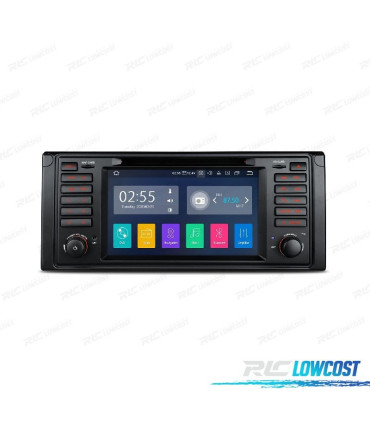 RADIO GPS ANDROID 10 BMW SERIE 5 E39 97-03 7"