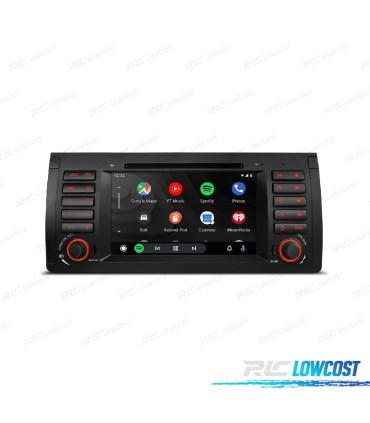 RADIO GPS ANDROID 11 PARA BMW X5 E53 99-03 7"