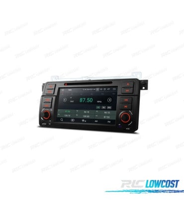 RADIO GPS ANDROID 13 PARA BMW SERIE 3 E46 PANTALLA TÁCTIL 7"