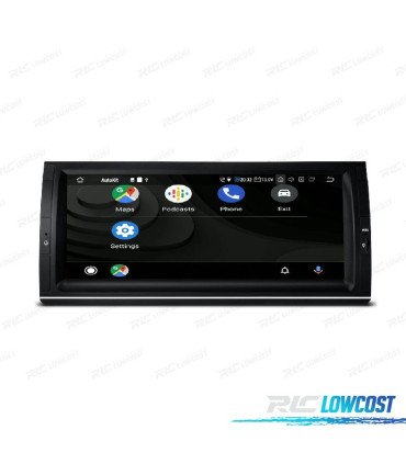 RADIO GPS ANDROID 13 BMW X5 E53 99-03 10.25"