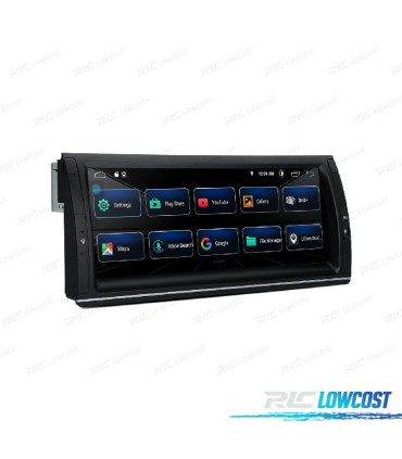 RADIO GPS ANDROID 13 BMW X5 E53 99-03 10.25"