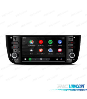 RADIO GPS ANDROID 11 PARA FIAT PUNTO LINEA