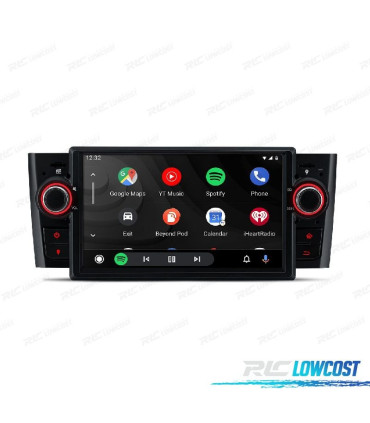 RADIO GPS ANDROID 10 PARA FIAT GRANDE PUNTO 05-09 USB GPS TACTIL HD
