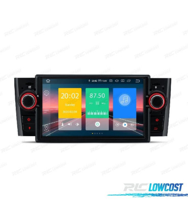 RADIO GPS ANDROID 10 PARA FIAT GRANDE PUNTO 05-09 USB GPS TACTIL HD