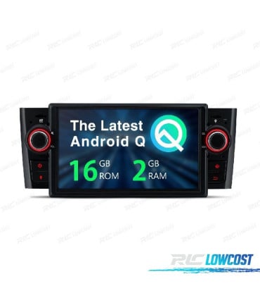 RADIO GPS ANDROID 10 PARA FIAT GRANDE PUNTO 05-09 USB GPS TACTIL HD