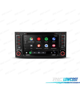 RADIO GPS ANDROID 12 PARA VOLKSWAGEN VW TOUAREG MULTIVAN TRANSPORTER