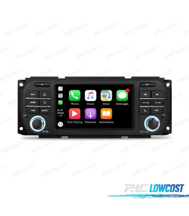 RADIO GPS ANDROID 12 PARA JEEP DODGE