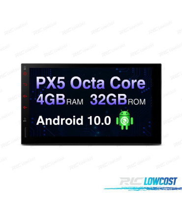 RADIO GPS ANDROID 10 UNIVERSAL 7" 2DIN MULTIMEDIA