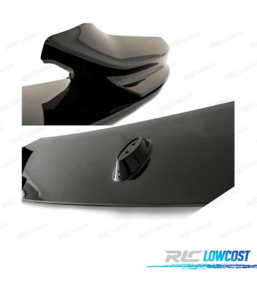 SPOILER LIP FRONTAL BMW F10 F11 LOOK M PERFORMANCE NEGRO BRILLO