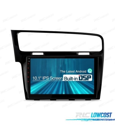 RADIO GPS ANDROID 12 PARA VOLKSWAGEN VW GOLF 7 HDMI CANBUS BLUETOOTH FULL RCA