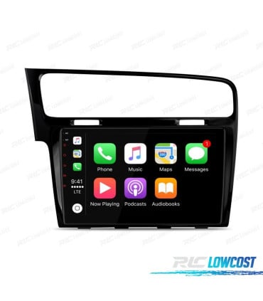 RADIO GPS ANDROID 12 PARA VOLKSWAGEN VW GOLF 7 HDMI CANBUS BLUETOOTH FULL RCA
