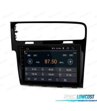 RADIO GPS ANDROID 12 PARA VOLKSWAGEN VW GOLF 7 HDMI CANBUS BLUETOOTH FULL RCA