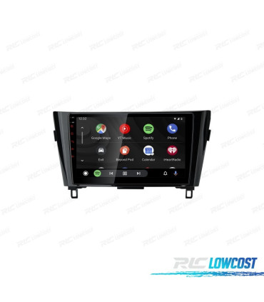 RADIO GPS ANDROID 12 PARA NISSAN QASHQAI X-TRAIL
