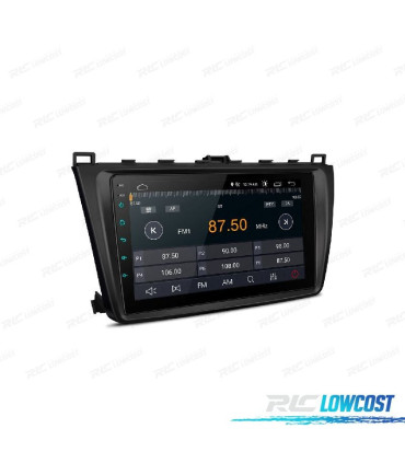 RADIO GPS ANDROID 12 PARA MAZDA 6 08-12 9"