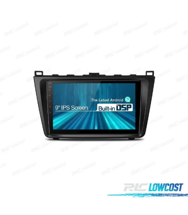 RADIO GPS ANDROID 12 PARA MAZDA 6 08-12 9"