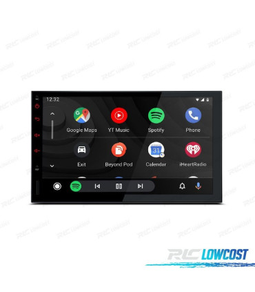 RADIO GPS ANDROID 14 2DIN 7" MULTIMEDIA GPS HD 3 USB SD