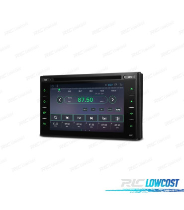 RADIO GPS ANDROID 10 UNIVERSAL 2DIN HD TACTIL DVD SD