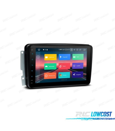 RADIO GPS ANDROID 12 PARA MERCEDES VIANO VITO C W203 A W168 CLK C209 W209 G W463 98-06