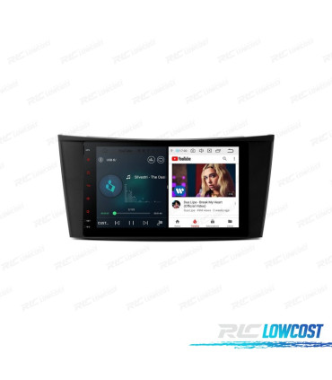 RADIO GPS ANDROID 10 PARA MERCEDES CLS E W211 02-08