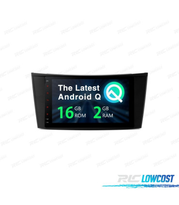 RADIO GPS ANDROID 10 PARA MERCEDES CLS E W211 02-08