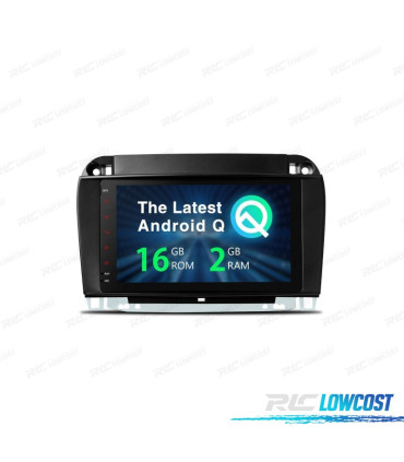 RADIO GPS ANDROID 10 PARA MERCEDES S W220 98-05