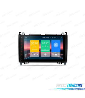 RADIO GPS ANDROID 10 PARA MERCEDES CLASE-A CLASE B VITOVIANO SPRINTER 04-12