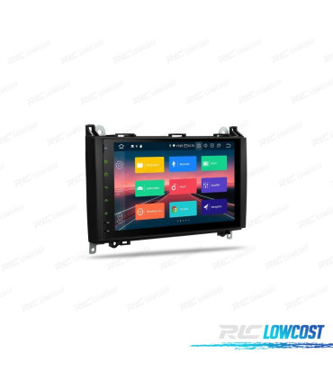 RADIO GPS ANDROID 10 PARA MERCEDES CLASE-A CLASE B VITOVIANO SPRINTER 04-12