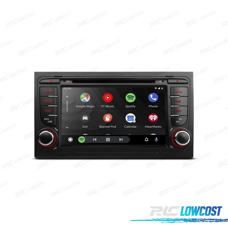 AUTORADIO GPS ANDROID 12 POUR AUDI Q5 09-17