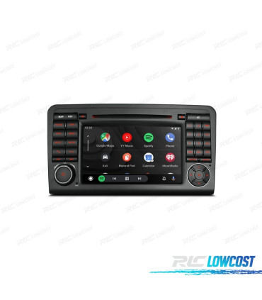 RADIO GPS ANDROID 10 PARA MERCEDES ML GL 05-12