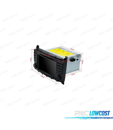 RADIO GPS ANDROID 13 PARA MERCEDES G W463 06-08 C W203 04-07 CLK W209 04-06