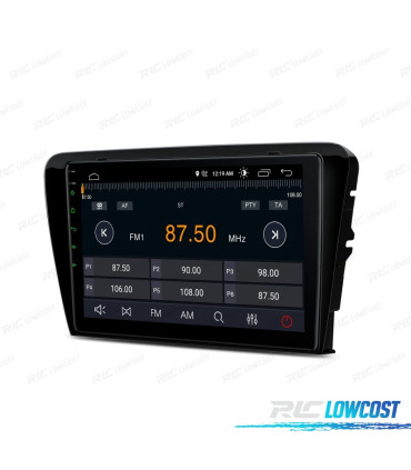 RADIO GPS ANDROID 10 PARA SKODA OCTAVIA 14-16