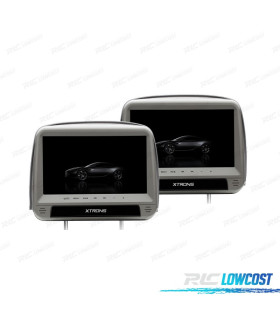 RESPALDO MULTIMEDIA LA CABEZA 9 " GRIS