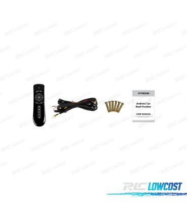 PANTALLA TECHO FULL HD DE 17.3 "