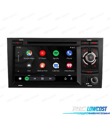 RADIO GPS ANDROID 12 AUDI A4 B6 B7 00-08 SEAT EXEO 08-12