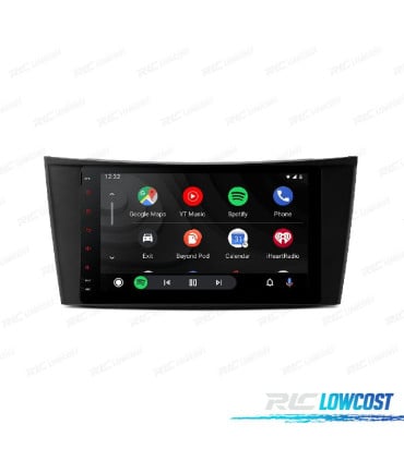RADIO GPS ANDROID 12 PARA MERCEDES CLS W219 E W211 05-06 E 02-08