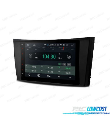 RADIO GPS ANDROID 12 PARA MERCEDES CLS W219 E W211 05-06 E 02-08