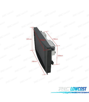 RADIO GPS ANDROID 10 PARA MERCEDES W164 X164 ML 05-12 GL 06-12