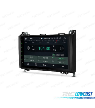 RADIO GPS ANDROID 11 PARA MERCEDES CLASE A B VITO VIANO SPRINTER 64GB