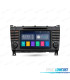 RADIO GPS ANDROID 10 PARA MERCEDES W203 04-07 W209 04-06 W463 06-08
