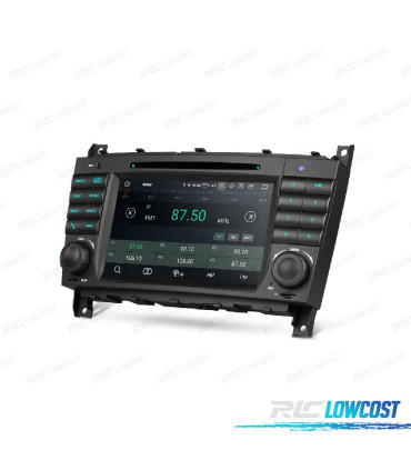 RADIO GPS ANDROID 10 PARA MERCEDES W203 04-07 W209 04-06 W463 06-08