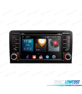 RADIO GPS ANDROID 12 AUDI A3 8P 8PA SPORTBACK 03-12 B