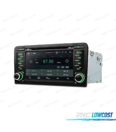 RADIO GPS ANDROID 12 AUDI A3 8P 8PA SPORTBACK 03-12 B